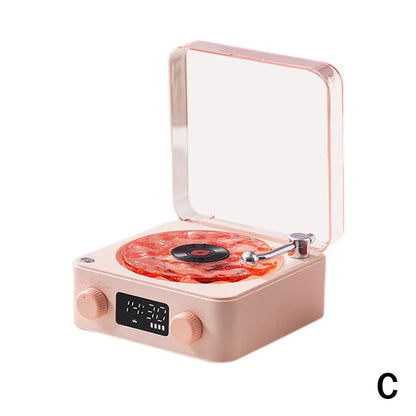 Vinyl Player Bluetooth Speaker mini