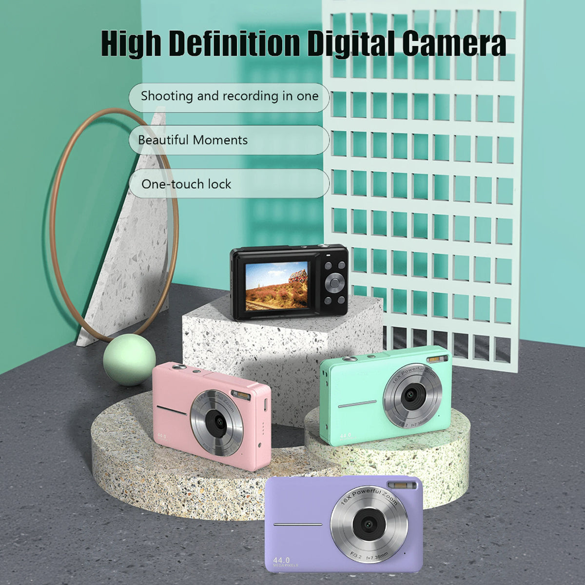 Retro Style Digital Camera
