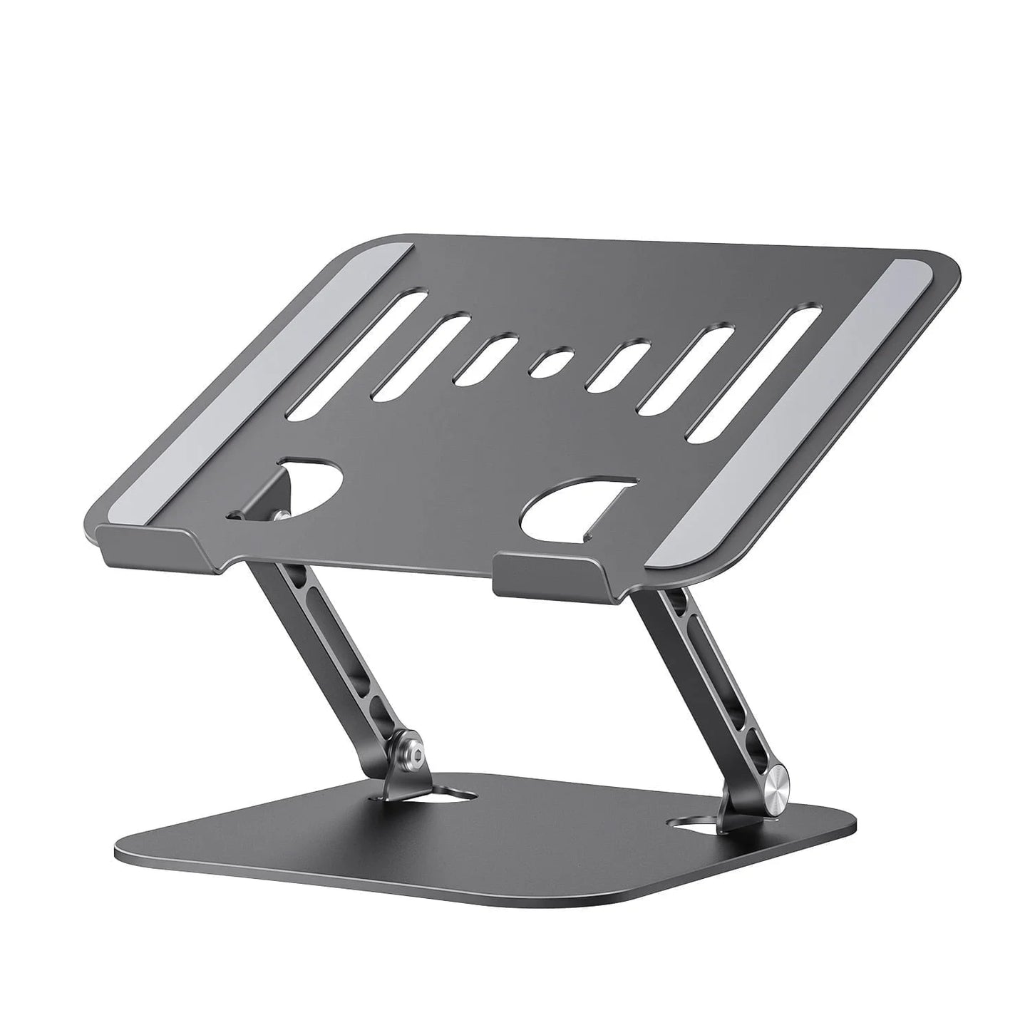 Laptop Stand for Desk,  Aluminum Adjustable Computer Stand, Ergonomic Foldable Laptop Holder for Macbook Air Pro / Dell / HP / ASUS / Samsung