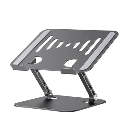 Laptop Stand for Desk,  Aluminum Adjustable Computer Stand, Ergonomic Foldable Laptop Holder for Macbook Air Pro / Dell / HP / ASUS / Samsung